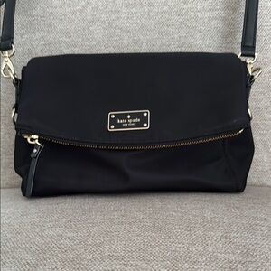 Kate Spade Black Nylon Bag